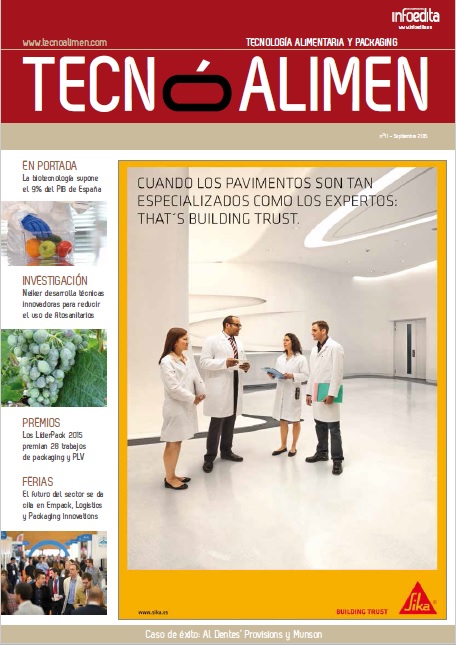 Tecnoalimen Septiembre 2015