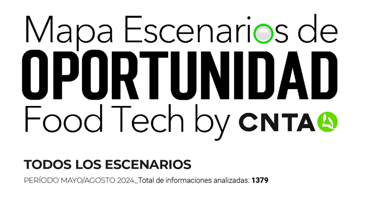 CNTA presenta 29 escenarios de oportunidad en la nueva edición de su Mapa de Escenarios de Oportunidad FoodTech