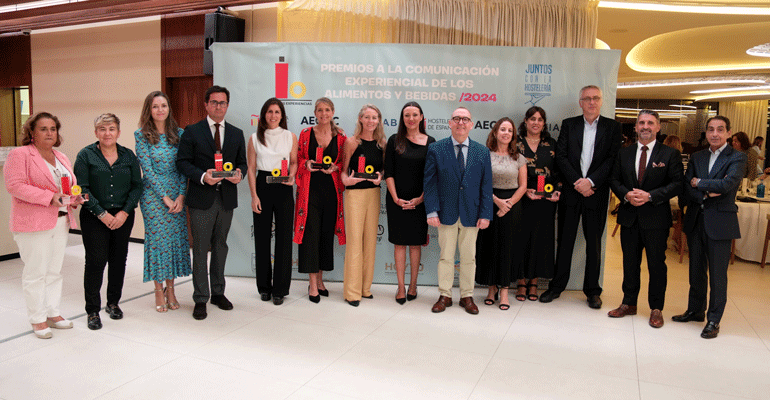 Juntos con la Hostelería entrega los III Premios de Comunicación Experiencial de Alimentos y Bebidas en Cartagena